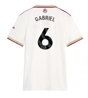 Arsenal Gabriel Magalhaes #6 Tredjetrøje Dame 2025-26 Kortærmet